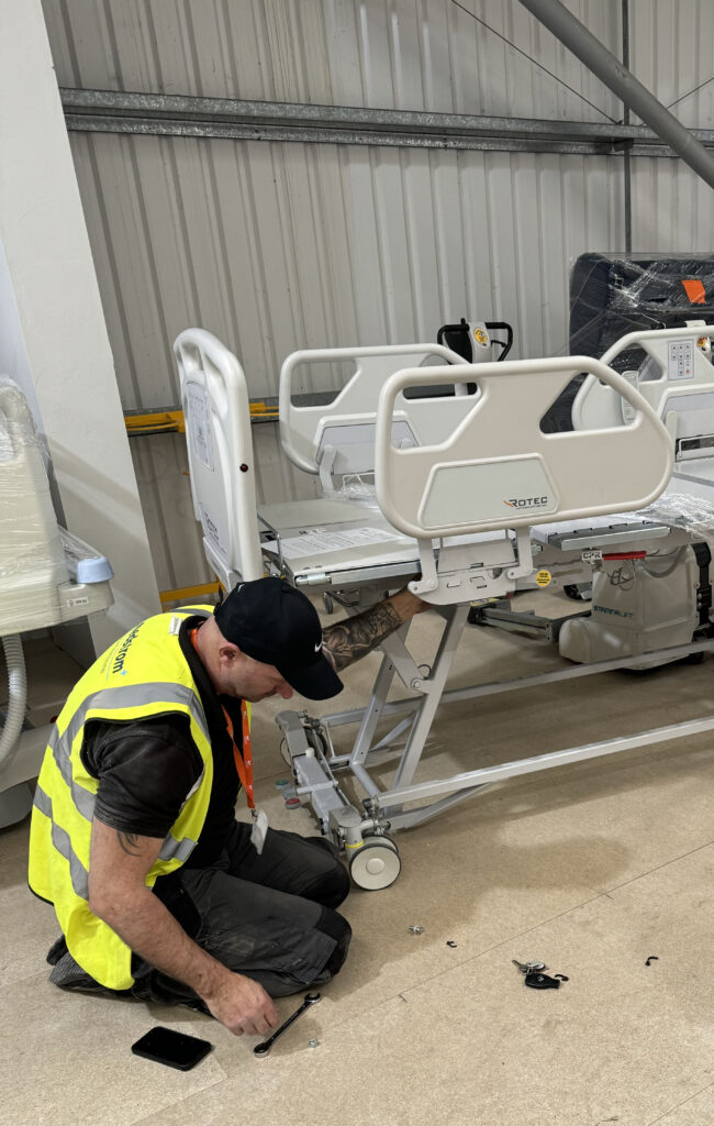What’s involved in hospital bed servicing?