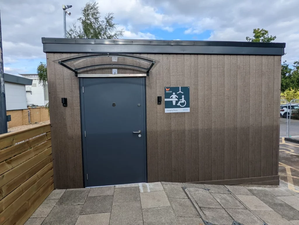 Modular Changing Places at Whiteley Shopping Centre