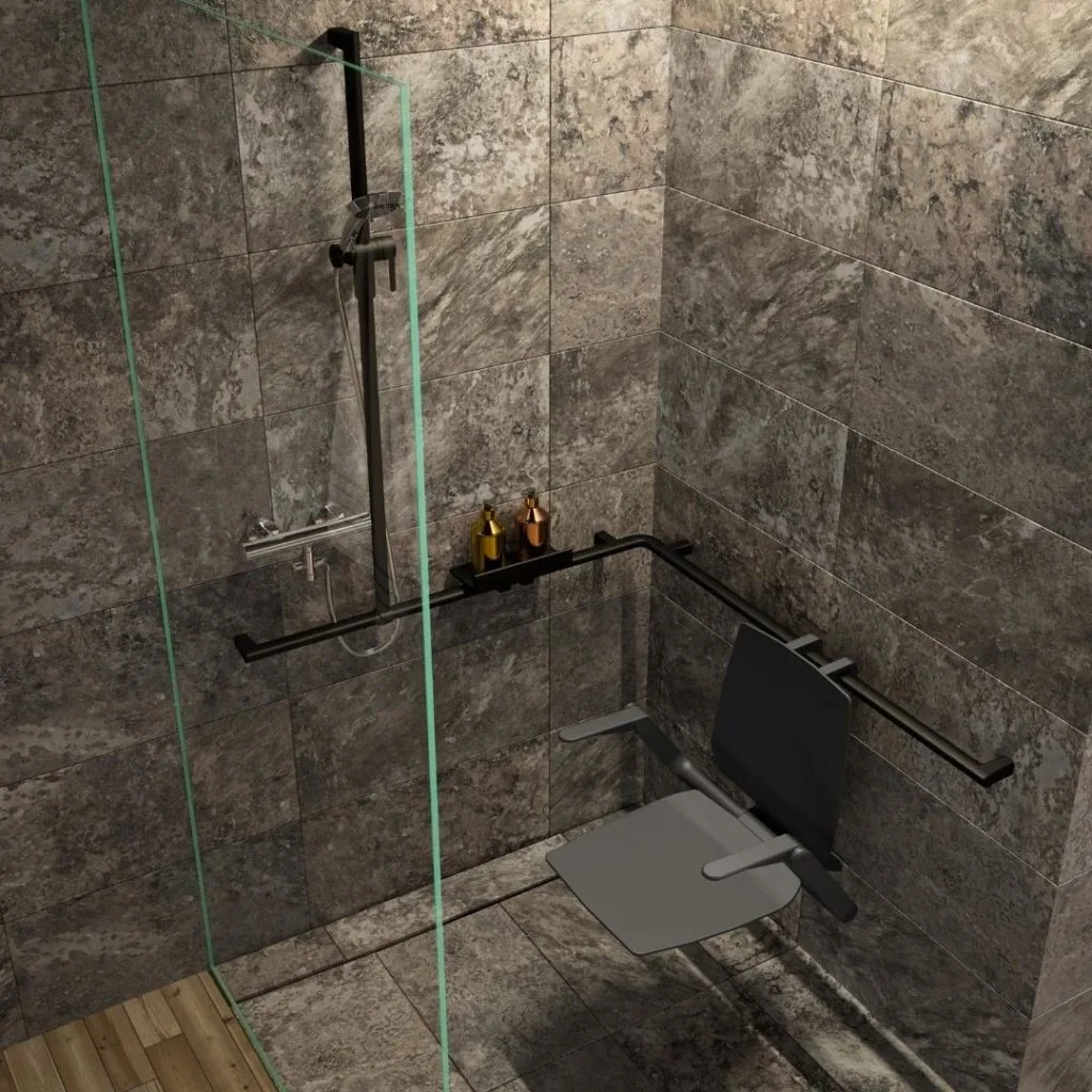 accessible bathroom Grab Rails