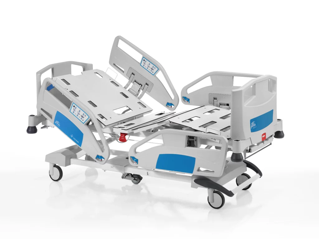 Why would you use split siderails on a bed?