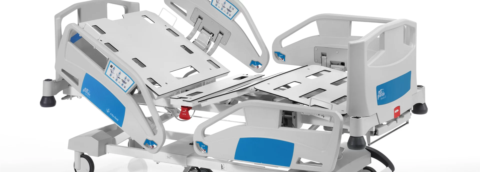 Why would you use split siderails on a bed?