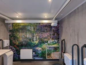 Modular Changing Places at RHS Harlow Carr.