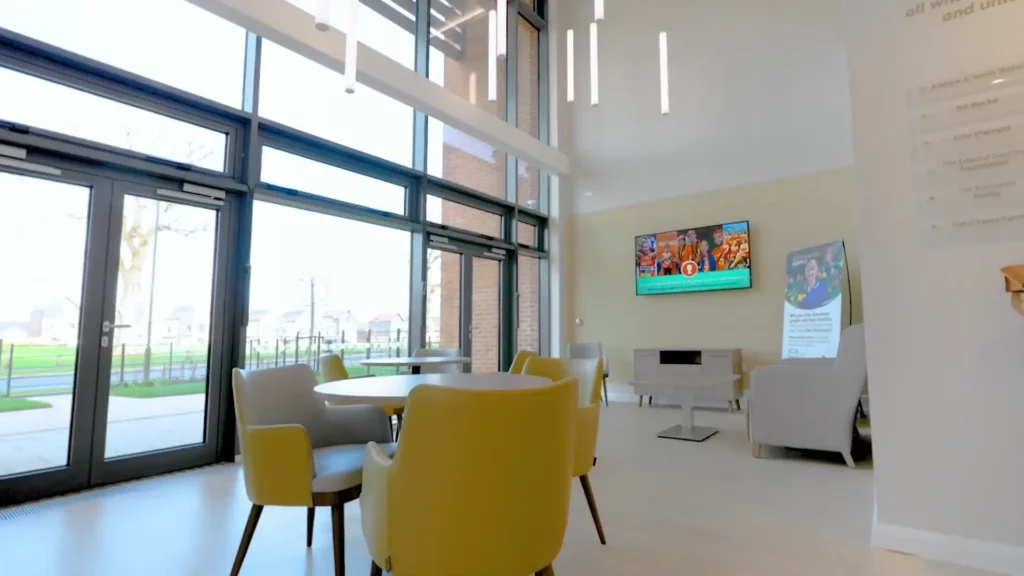 Space-saving furniture for care homes