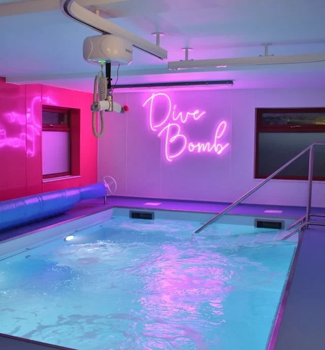 How are hydrotherapy pools made?