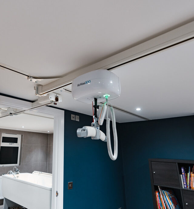 What is involved in ceiling track hoist training?