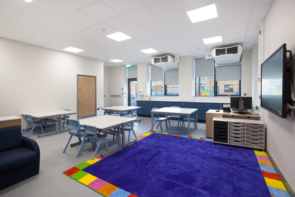 Accessible SEND school classroom