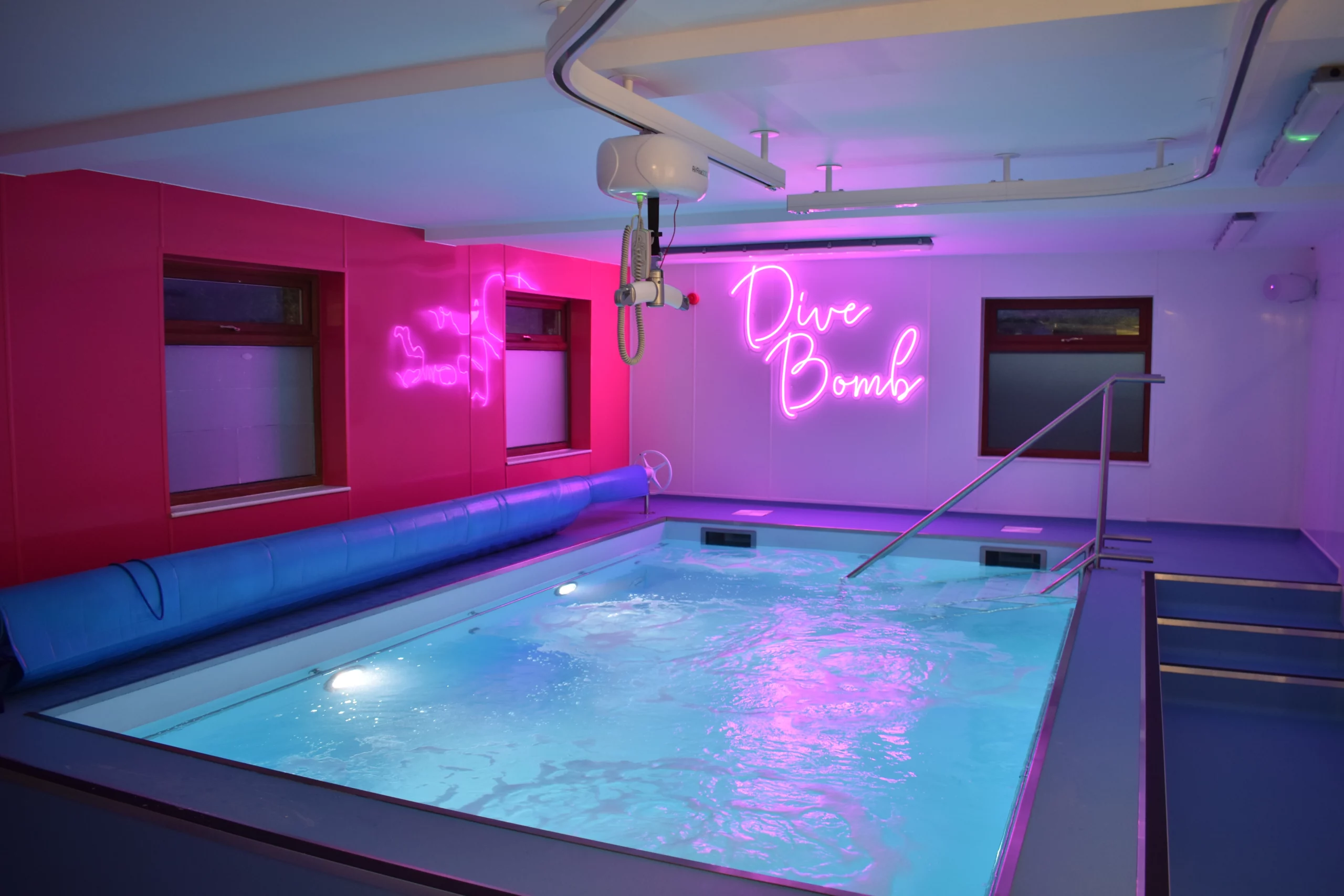 Hydrotherapy Pool with lighting