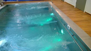 Hydrotherapy Pool With Lighting and Water Jets