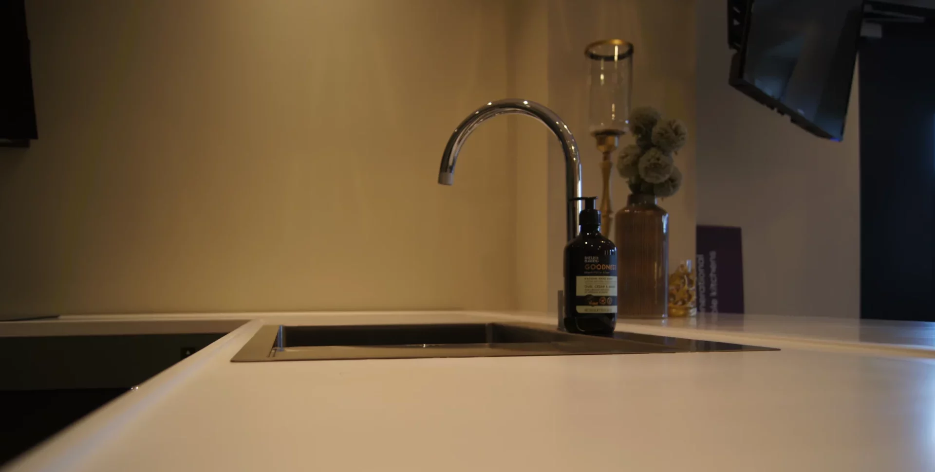 Worktop and Sink in accessible kitchen
