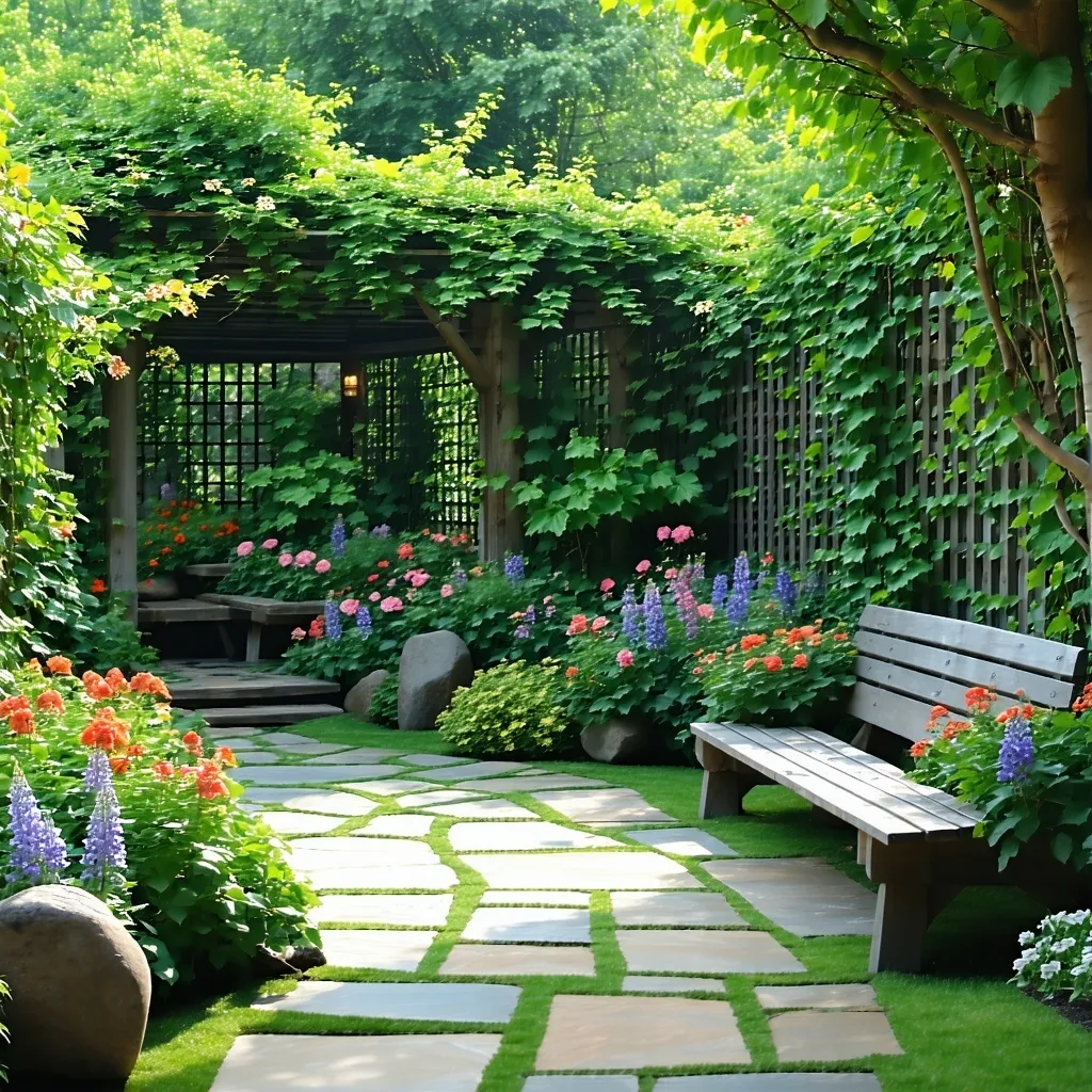 Beautiful Garden Area