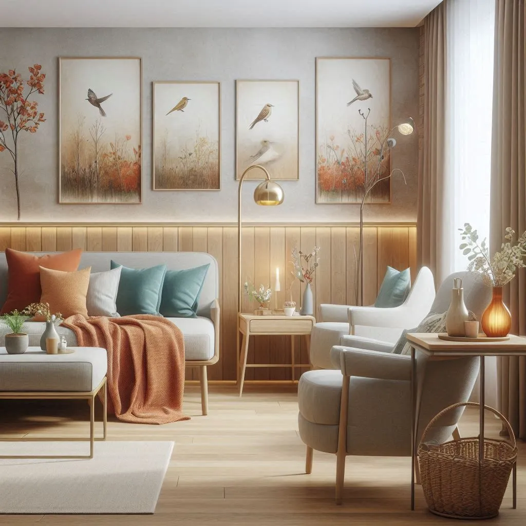 an image that reflects the concept of softening clinicalism through colour in hospice design