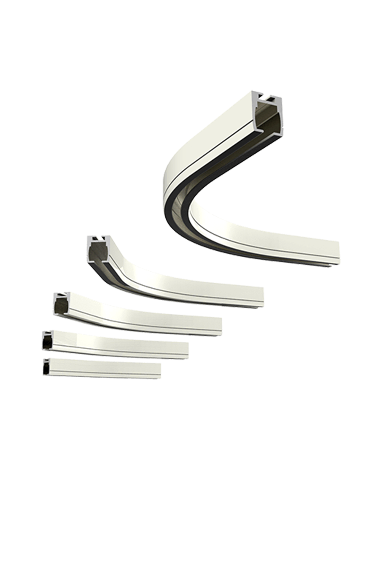 AirGlide360 Ceiling Hoist Rail Curves